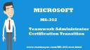 Microsoft MS-302 practice exam questions logo